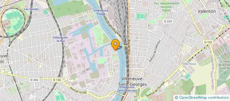 localisation de l'entreprise ARBOR-ESSENCE  VILLENEUVE-LE-ROI