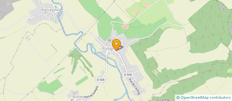 localisation de l'entreprise ARBOR'EST  PULLIGNY