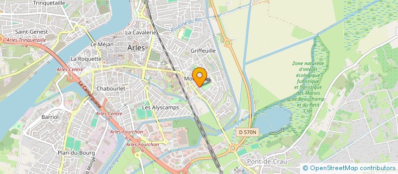 localisation de l'entreprise ARBOR LOCATION  ARLES