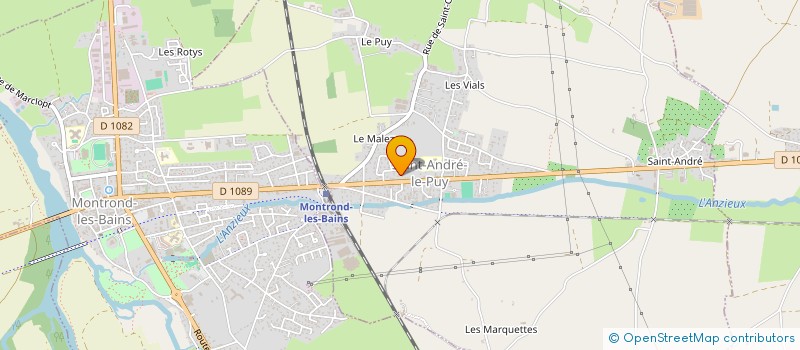 localisation de l'entreprise ARBOR N'CO  SAINT-ANDRE-LE-PUY