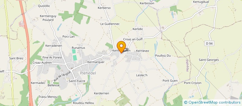 localisation de l'entreprise ARBOR&SENS à PLEHEDEL