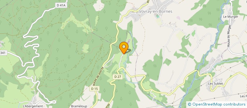 localisation de l'entreprise ARBOR & SENS  CRUSEILLES