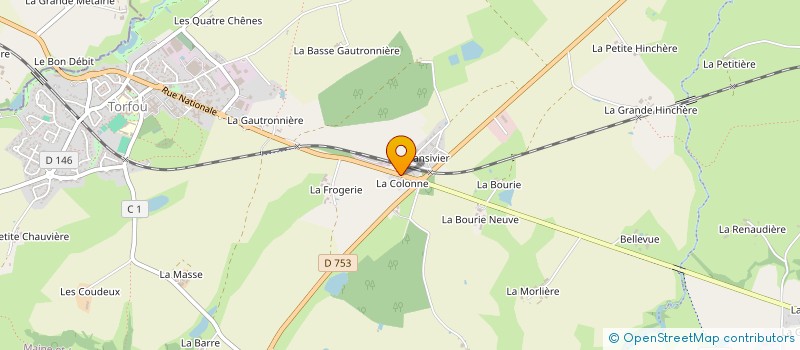 localisation de l'entreprise ARBORA SERVICES à SEVREMOINE