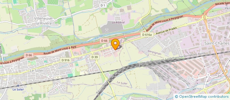 localisation de l'entreprise ARBORE EN FRANCE  LE SOLER