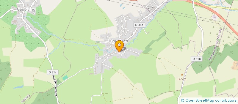 localisation de l'entreprise ARBOREA  BOUSBACH