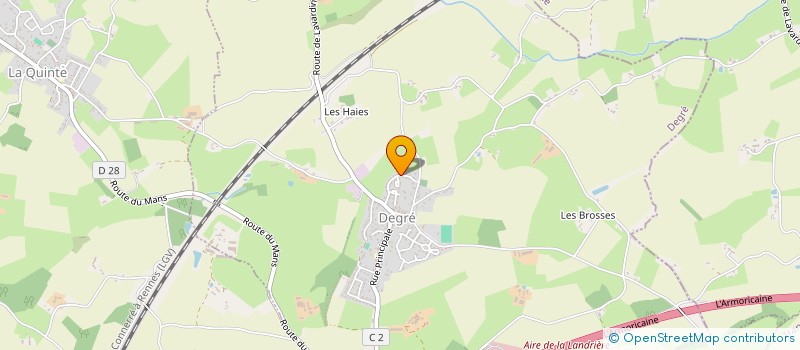 localisation de l'entreprise ARBOREA SERVICES  DEGRE