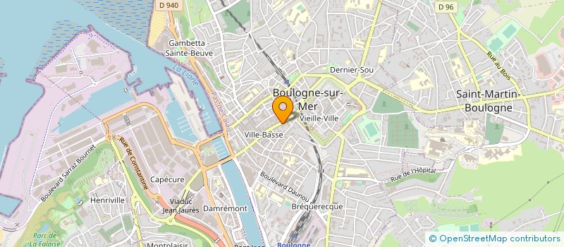 localisation de l'entreprise ARBOREAL  BOULOGNE-SUR-MER