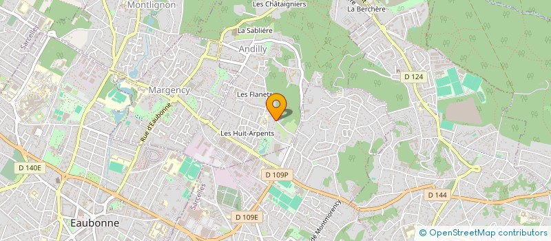 localisation de l'entreprise ARBOREE  ANDILLY