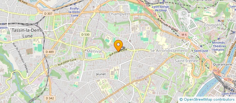 localisation de l'entreprise ARBORESCENCE 69 à LYON