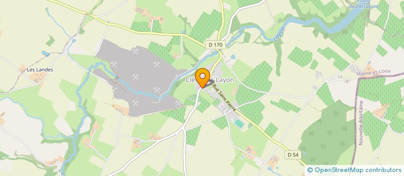 localisation de l'entreprise ARBORESCENCE  CLERE-SUR-LAYON