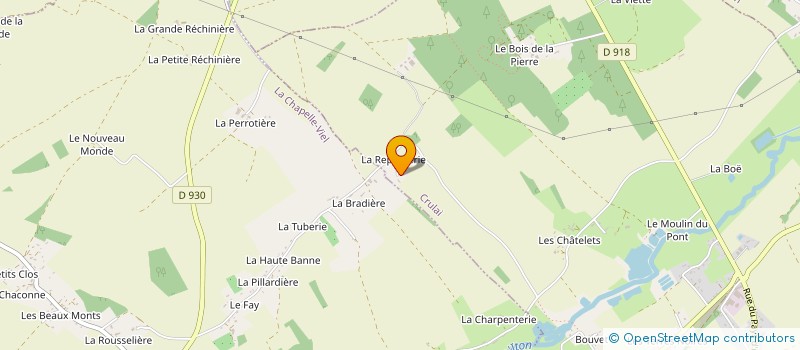 localisation de l'entreprise ARBORESCENCE ET CO à CRULAI