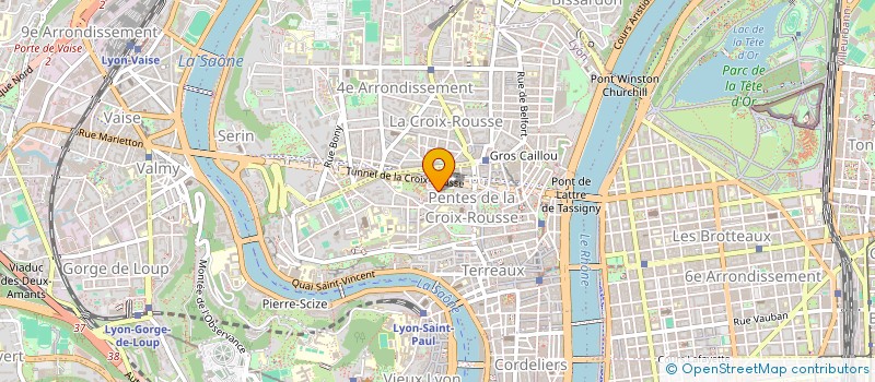 localisation de l'entreprise ARBORESCENCE PATRIMOINE CONSEIL à LYON