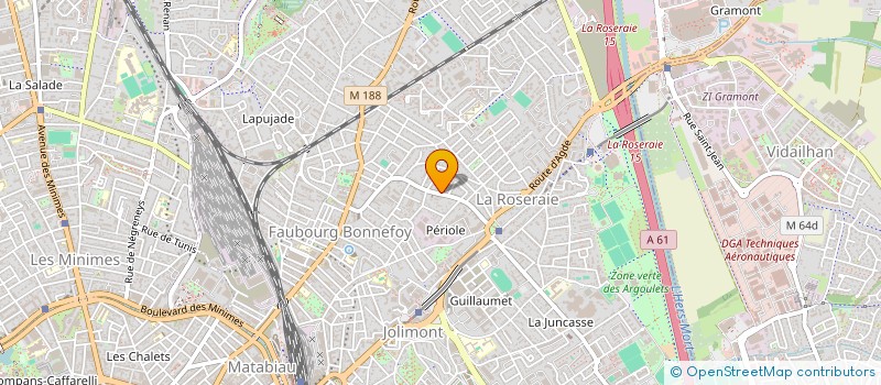 localisation de l'entreprise ARBORESCENSES  TOULOUSE