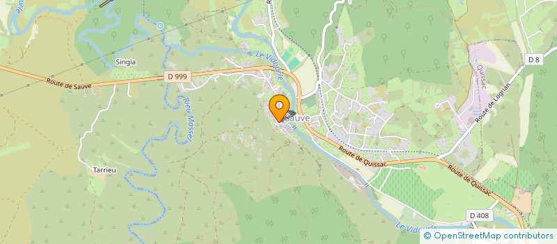 localisation de l'entreprise ARBORETUM  SAUVE