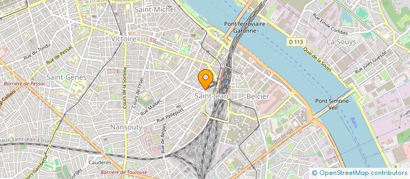 localisation de l'entreprise ARBORETUM  BORDEAUX