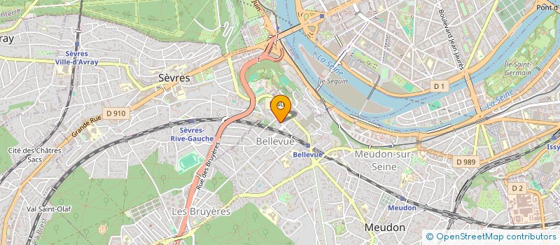 localisation de l'entreprise ARBORI à MEUDON