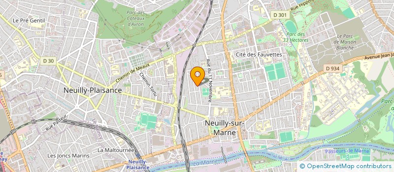 localisation de l'entreprise ARBORIGEST à NEUILLY-SUR-MARNE