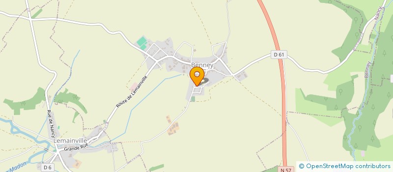 localisation de l'entreprise ARBORIS  BENNEY