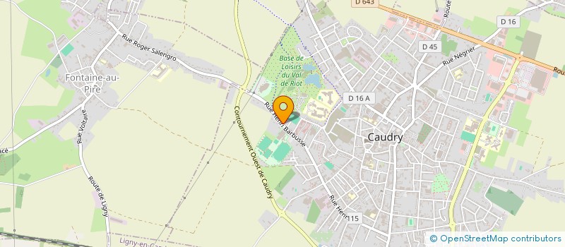 localisation de l'entreprise ARBORIS IMMO  CAUDRY