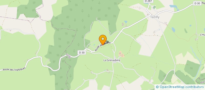 localisation de l'entreprise ARBORIS SERVICES à TAZILLY