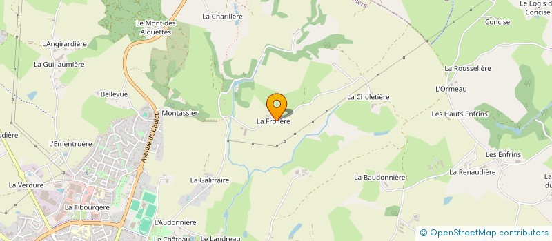 localisation de l'entreprise ARBORYS à LES HERBIERS