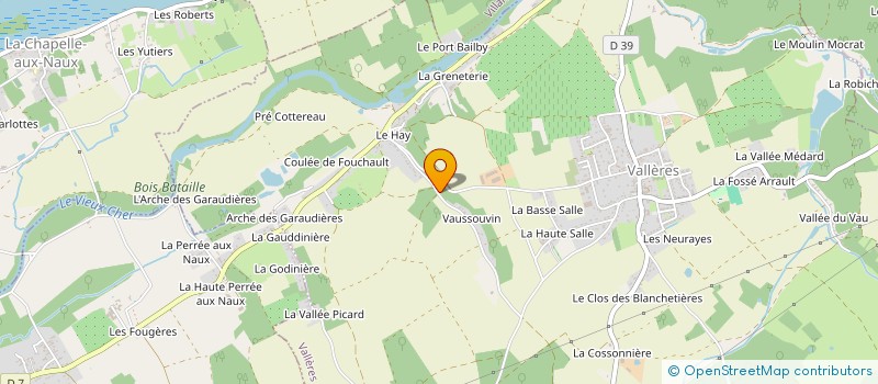 localisation de l'entreprise ARBOTECH  VALLERES