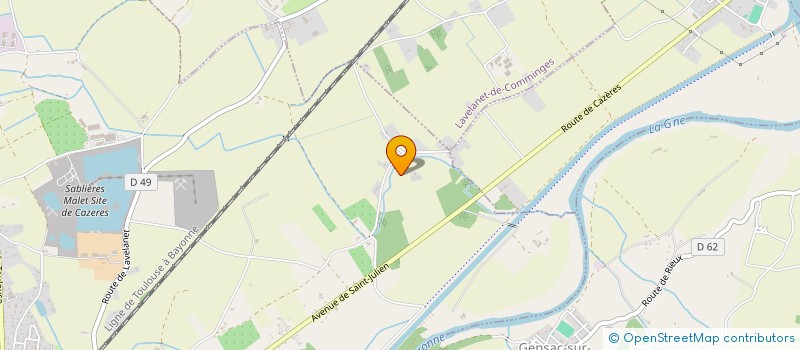 localisation de l'entreprise ARBOVERT  SAINT-JULIEN-SUR-GARONNE