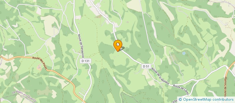 localisation de l'entreprise ARBR'ACADABRA  LE VIGAN-EN-QUERCY