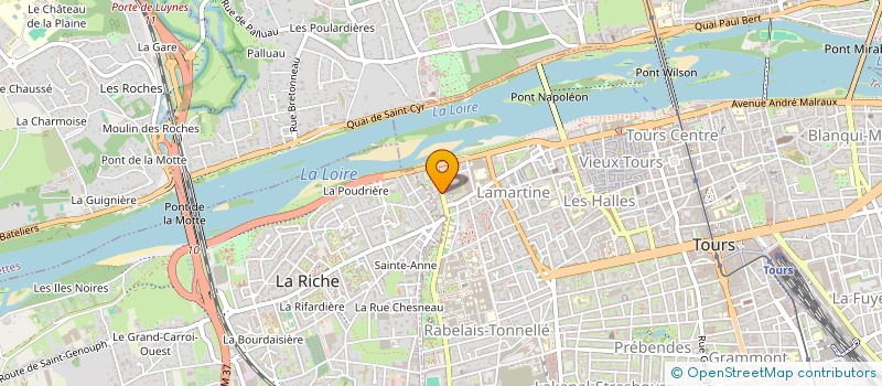 localisation de l'entreprise ARBRE A CAM'S  TOURS