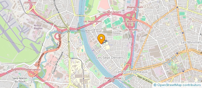 localisation de l'entreprise ARBRE A PAIN 7 DENIERS à TOULOUSE