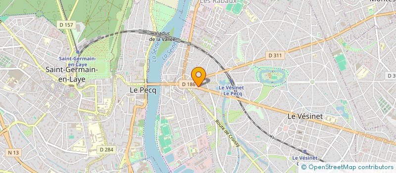 localisation de l'entreprise ARBRE A PAPILLON  LE VESINET