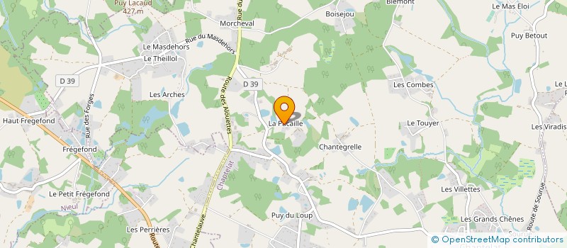 localisation de l'entreprise ARBRE ASS REMEMB BOIS REPRO ENVIR à CHAPTELAT