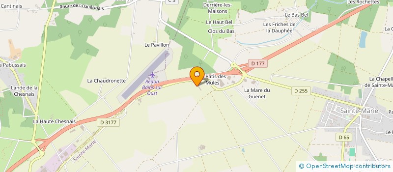 localisation de l'entreprise ARBRE ASSISTANCE  SAINTE-MARIE