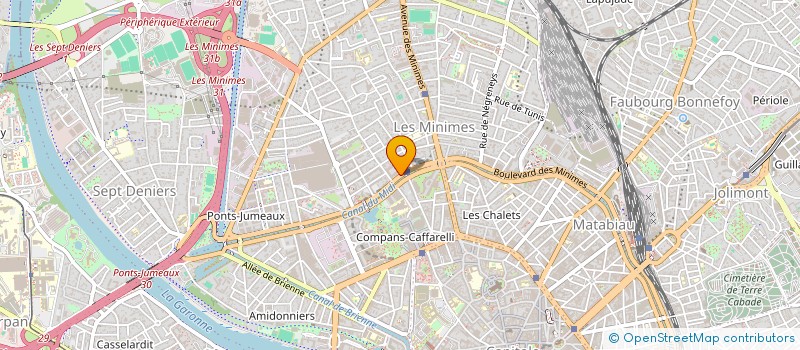localisation de l'entreprise ARBRE DE NOEL DES ENFANTS DU MINISTERE DE L'INTERIEUR DE LA HAUTE-GARONNE à TOULOUSE