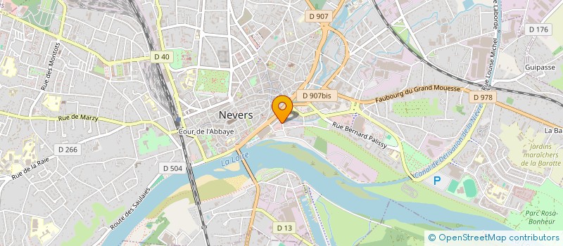 localisation de l'entreprise ARBRE DE NOEL - EQUIPEMENT 58 à NEVERS
