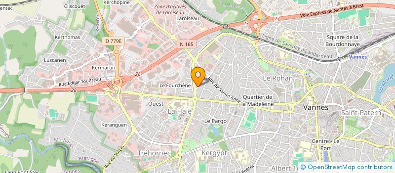 localisation de l'entreprise ARBRE DE SOVENANCE à VANNES