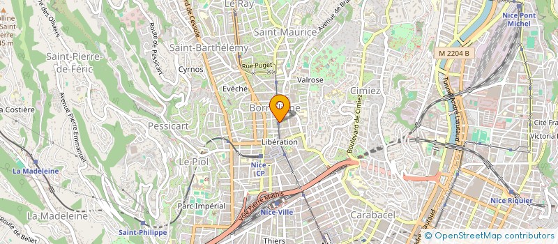 localisation de l'entreprise ARBRE DE VIE à NICE