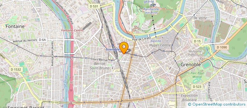 localisation de l'entreprise ARBRE DE VIE à GRENOBLE