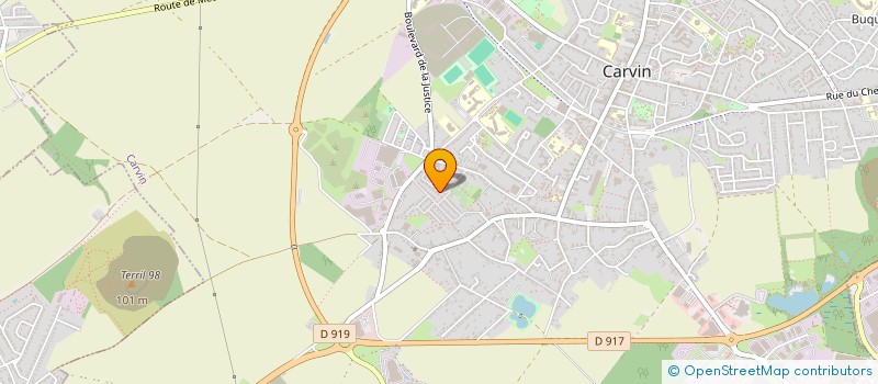 localisation de l'entreprise ARBRE DE VIE  CARVIN