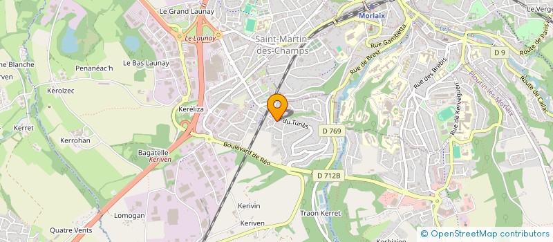 localisation de l'entreprise ARBRE DE VIE  SAINT-MARTIN-DES-CHAMPS