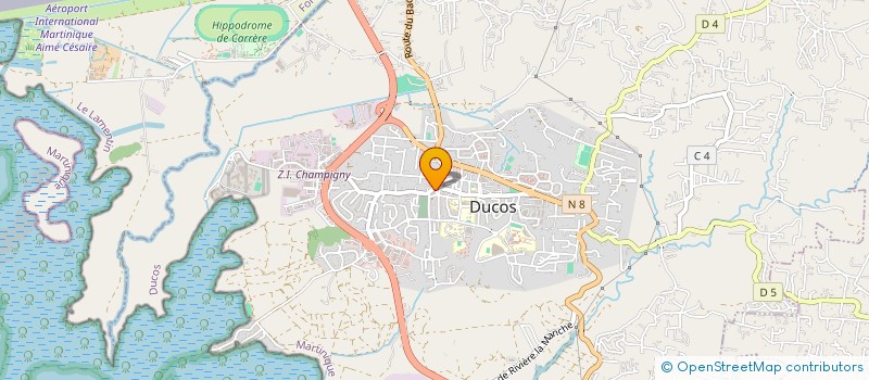 localisation de l'entreprise ARBRE DES AINES  DUCOS