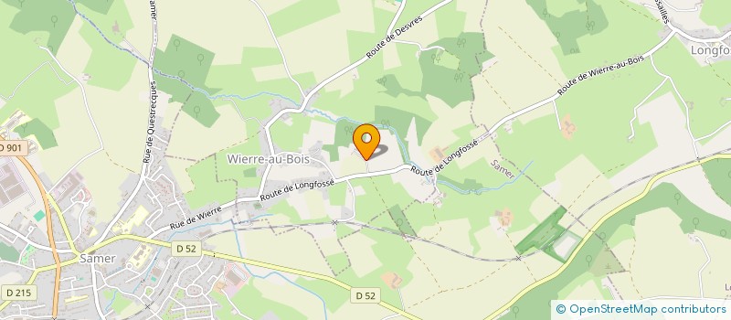 localisation de l'entreprise ARBRE EN OR  WISSANT