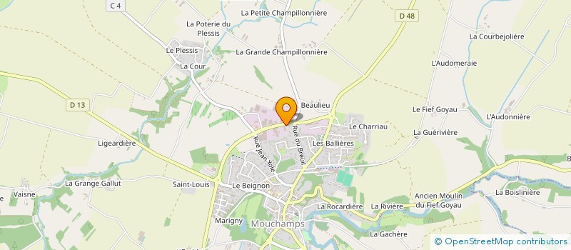 localisation de l'entreprise ARBRE ENERGIE  MOUCHAMPS