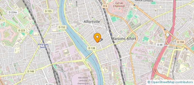 localisation de l'entreprise ARBRE-FOR-VILLE à ALFORTVILLE