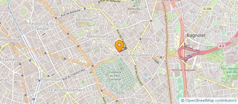 localisation de l'entreprise ARBRE LOGISTIQUE  PARIS