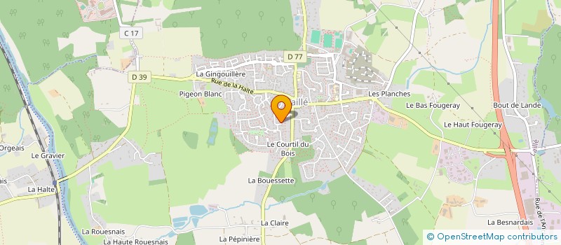 localisation de l'entreprise ARBREH  LAILLE