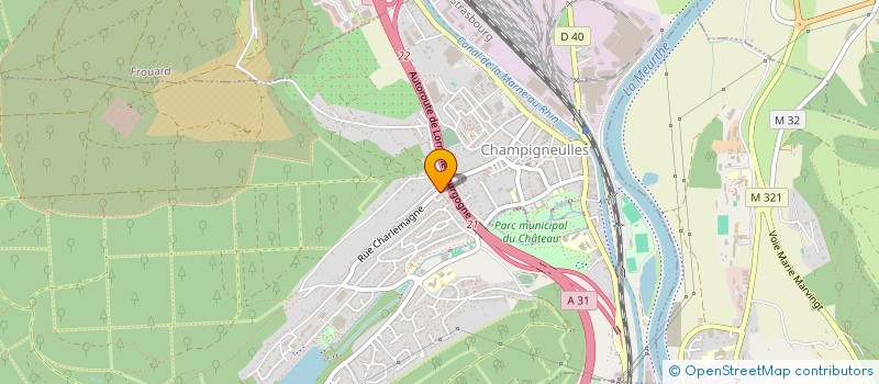 localisation de l'entreprise ARBREROUGE  CHAMPIGNEULLES