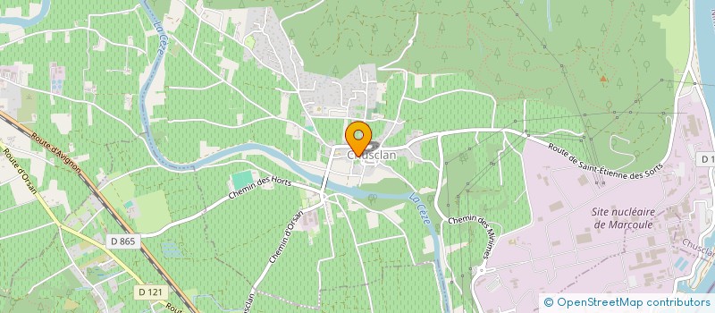 localisation de l'entreprise ARBRES CONSULTANTS à CHUSCLAN