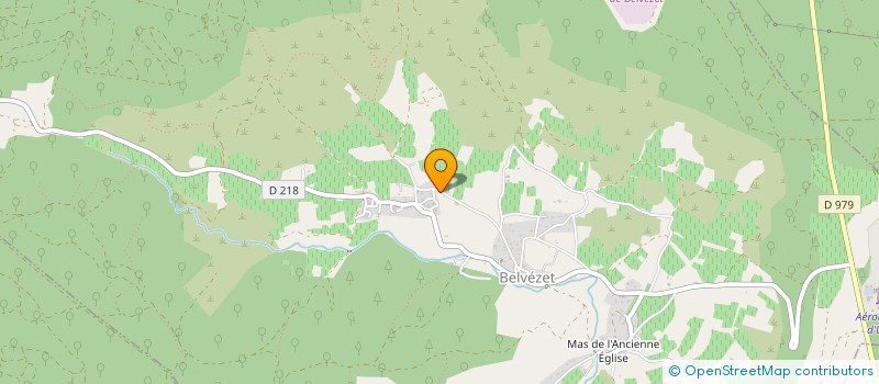 localisation de l'entreprise ARBRES ET BOIS DES CEVENNES à BROUZET-LES-ALES
