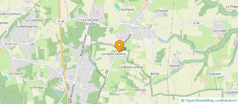 localisation de l'entreprise ARBT  TREVRON